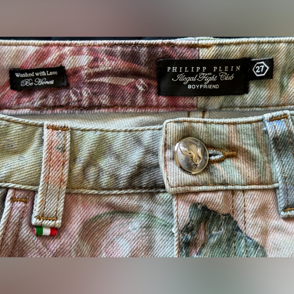 Philipp Plein Colored Wash Jeans - Picture 9 of 13